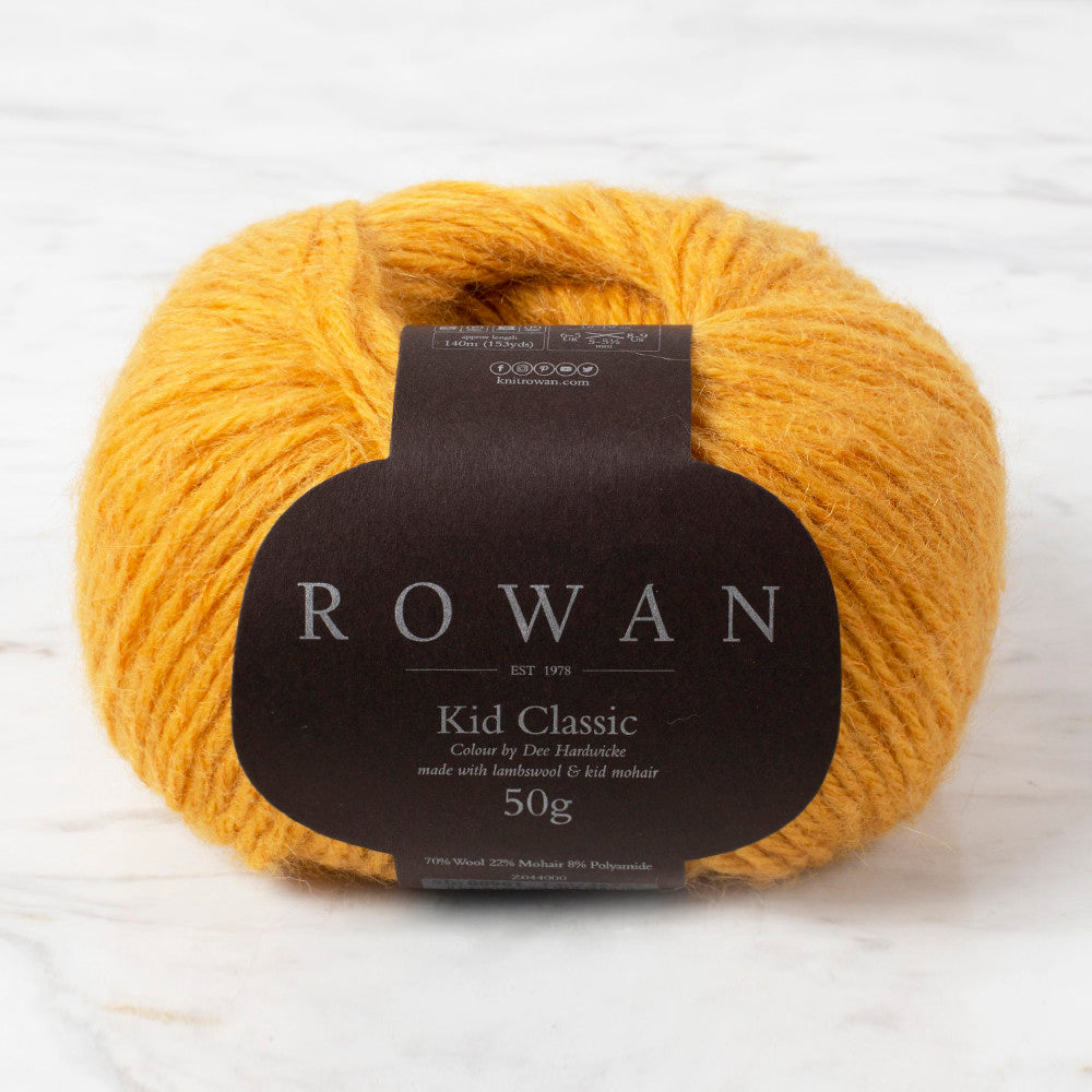 Rowan Kid Classic 50gr Hardal Sarı El Örgü İpi - 901